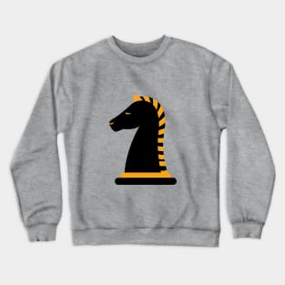 Black and Orange Knight Crewneck Sweatshirt